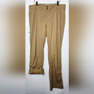 Women's Columbia Tan Omni-Shield Advanced Repellency Convertible Pants Size 12 R